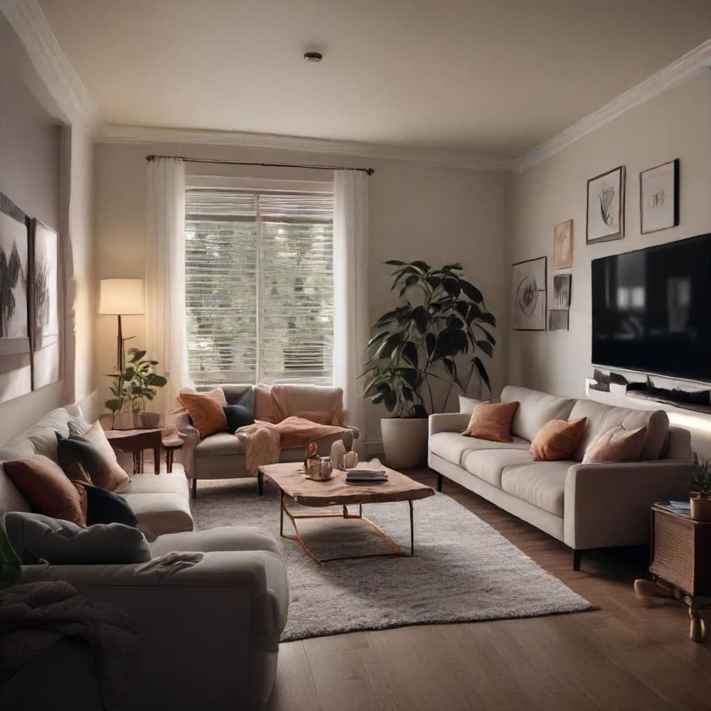 living-room-with-couch-coffee-table-tv